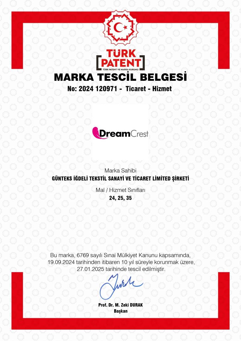 Dream Crest Marka Tescil
