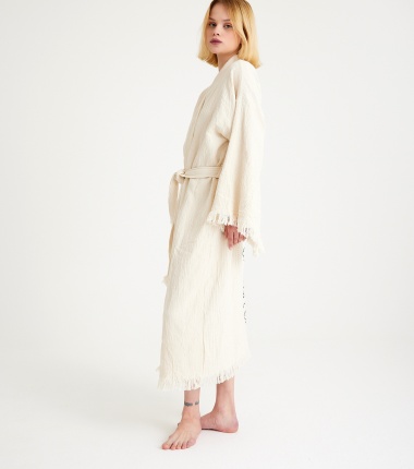 Müslin Bornoz Kimono Kaftan