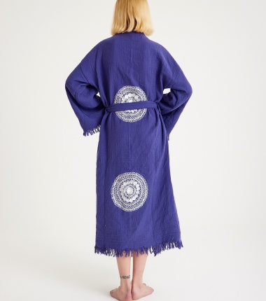 Müslin Bornoz Kimono Kaftan
